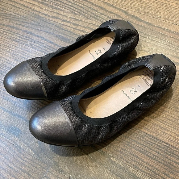 Geox Respira Piuma Ballet Flats Snakeskin Leather EU 39 US 6 - Picture 10 of 10